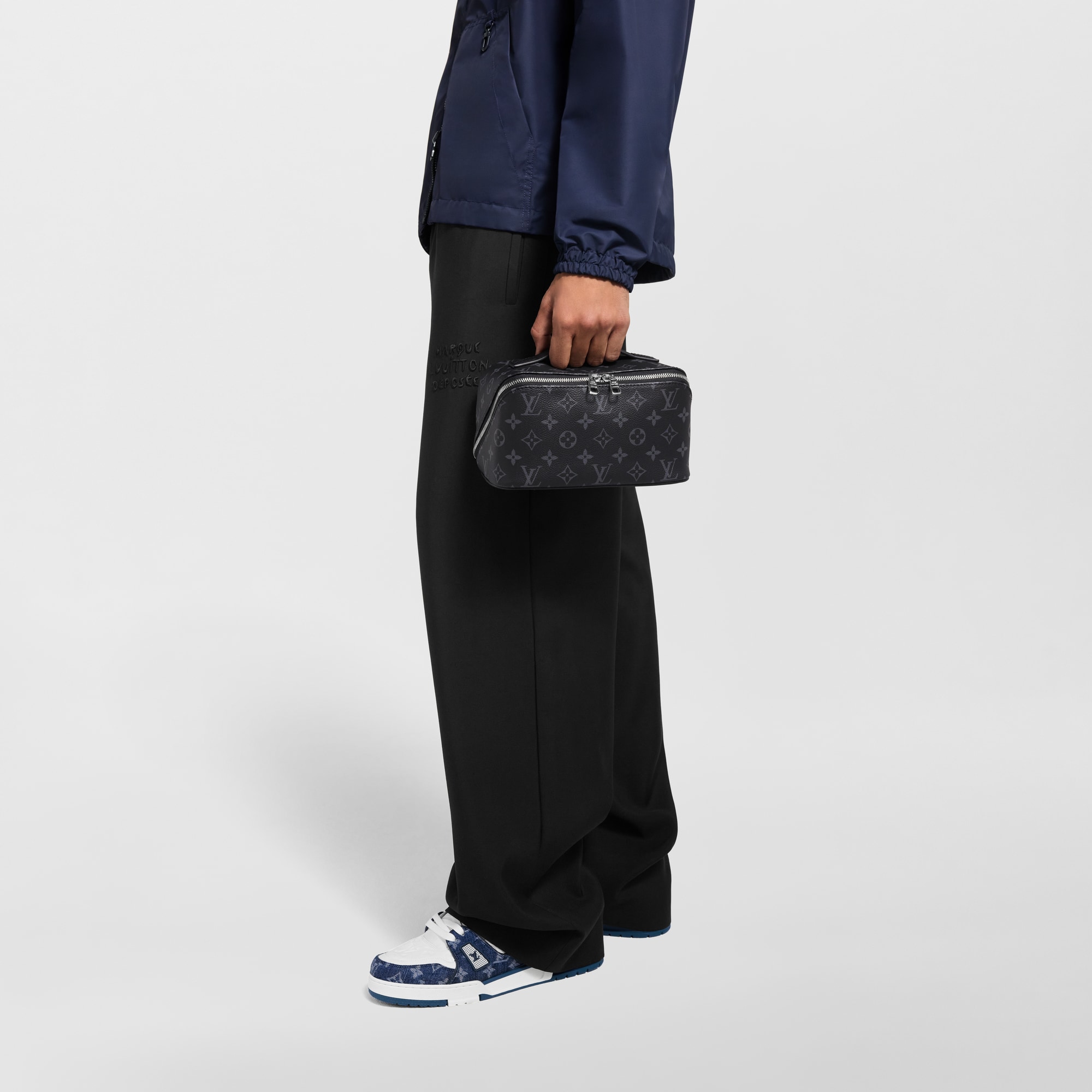 Toiletry Bag Monogram Eclipse Canvas - Men - Travel | LOUIS